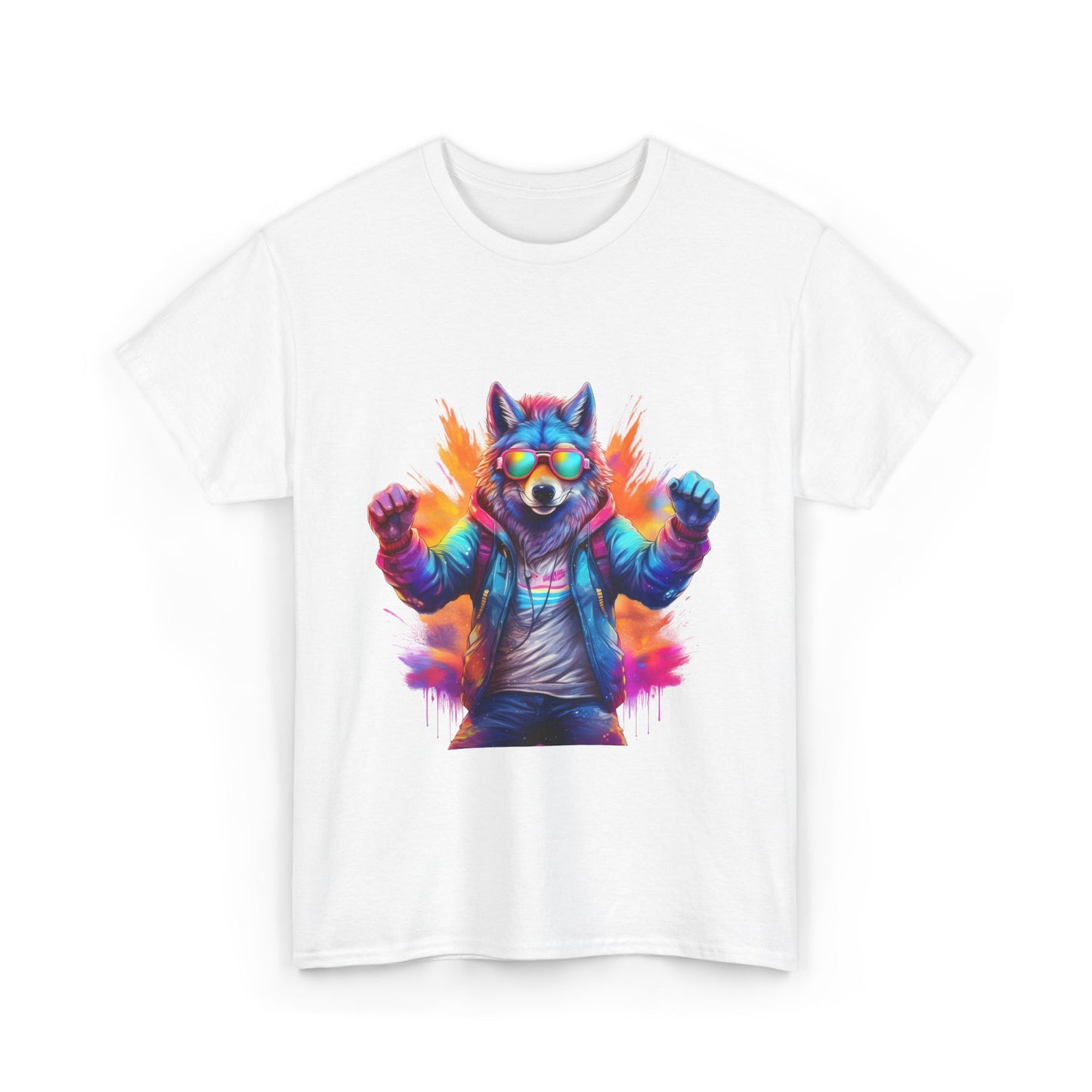 Vibrant Wolf