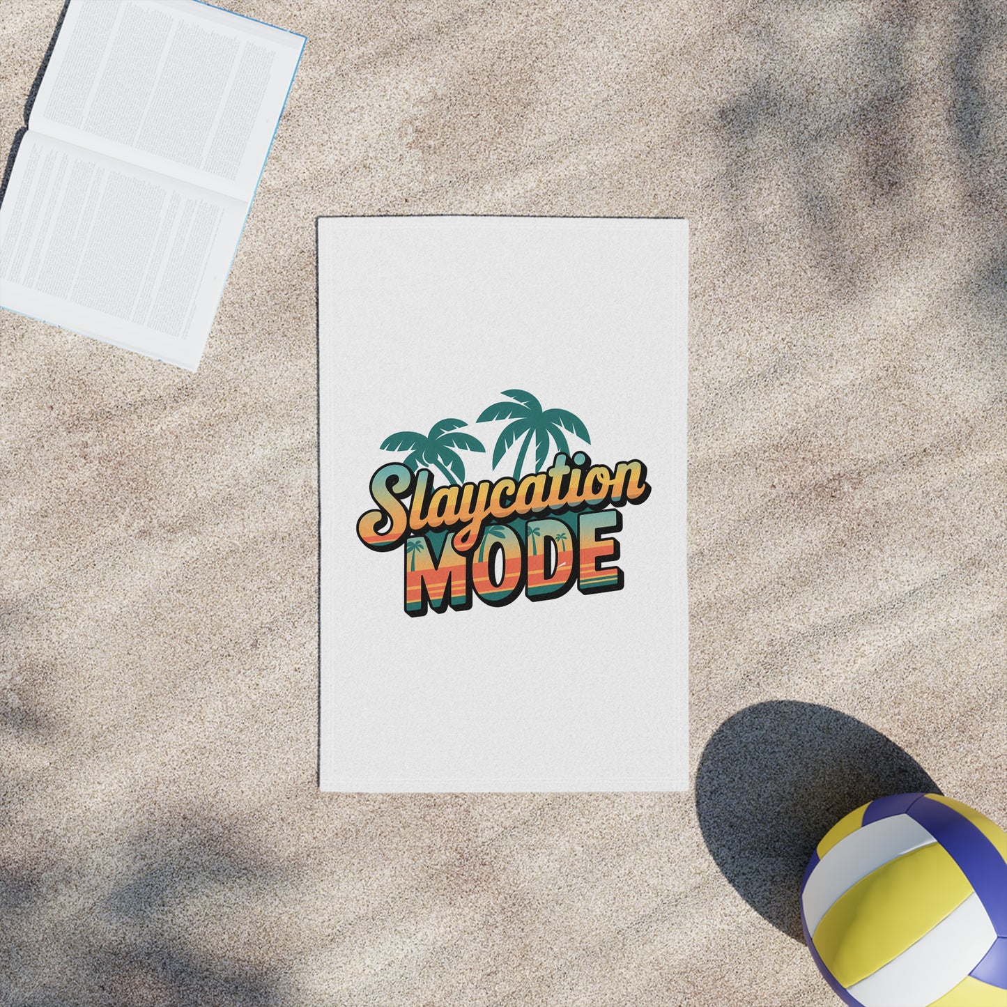 Slaycation Mode - Beach Towel