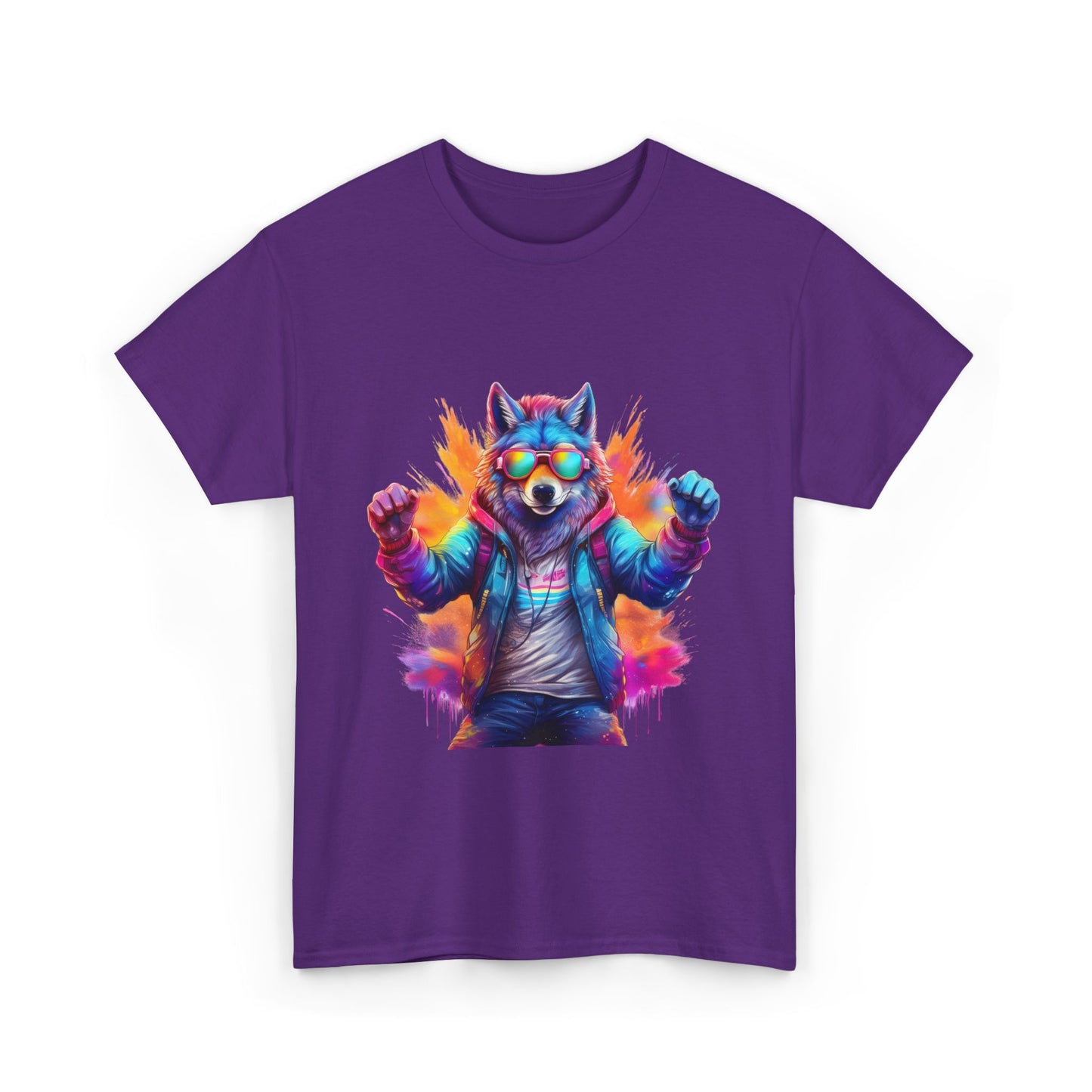 Vibrant Wolf